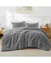 Unikome Fuzzy Plush Shaggy Comforter Set
