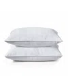 Unikome Goose Down And Feather 2-pack Pillow, Queen In White