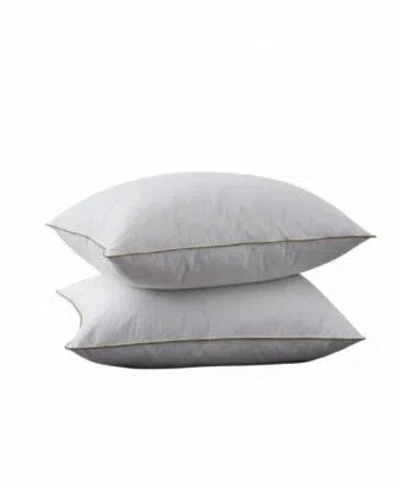 Unikome Goose Feather 2 Pack Pillows In White