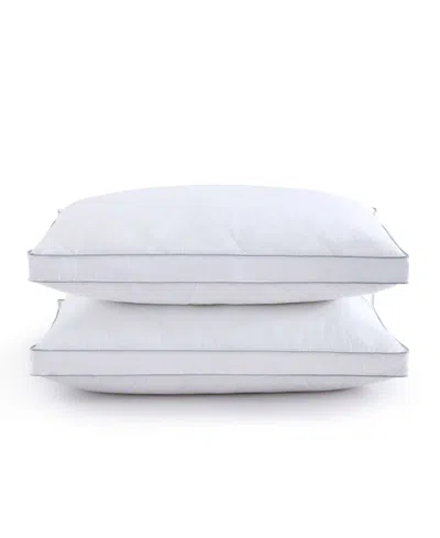 Unikome Goose Feather Down 2-pc. Pillow, King In White