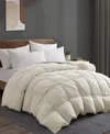 Unikome Heavyweight Goose Down Fiber Comforter, California King In Neutral