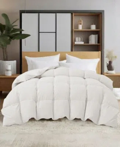 Unikome Heavyweight Goose Down Fiber Comforter In Cream