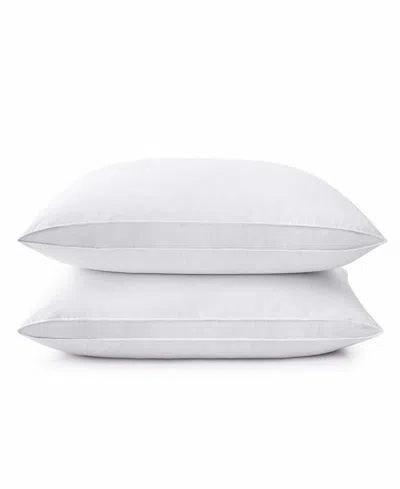 Unikome High-loft Goose Down And Feather 2-pack Pillows, Queen In White