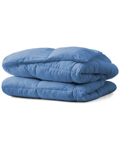 Unikome Lightweight Down Alternative Comforter Duvet Insert With Soft  Microfiber Shell In Blue