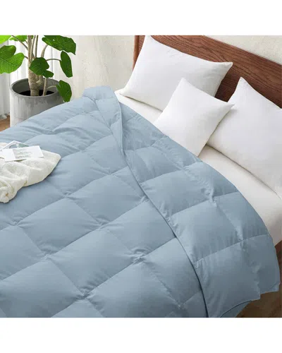Unikome Lightweight Down Duvet Comforter In Blue