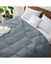 Unikome Lightweight Down Duvet Comforter In Gray