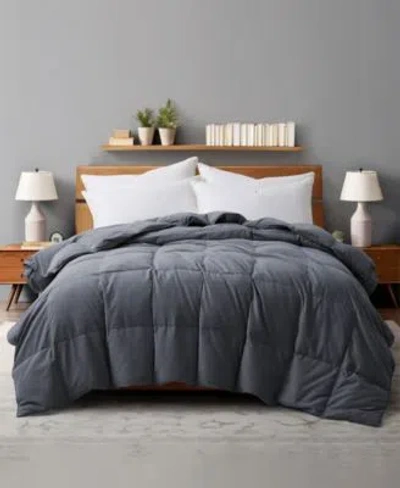 Unikome Lightweight Fluffy Goose Down Feather Duvet Insert In Ginger Root