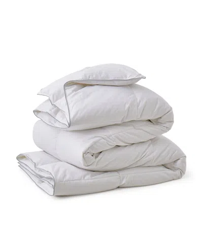 Unikome Lightweight Jacquard Goose Down Comforter, King