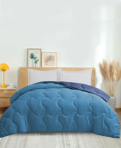 Unikome Lightweight Reversible Down Alternative Comforter In Khaki