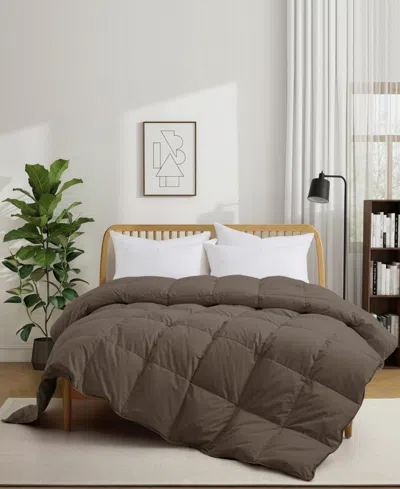 Unikome Luxurious Breathable Comforter, California King In Brown