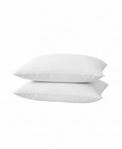 Unikome Medium Firm Goose Feather Down 2 Pack Pillows In White