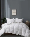 Unikome Medium Warmth Goose Down Feather Comforter In White