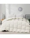 Unikome Medium Warmth White Goose Down & Feather Fiber Comforter For Better  Sleep