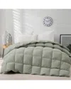Unikome Medium Warmth White Goose Down & Feather Fiber Comforter For Better  Sleep