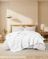 Unikome Oversized Lightweight Down Alternative Blanket In Blue