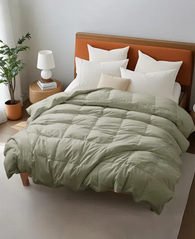 Unikome Premium Cozy Comforter, Full/queen In Green