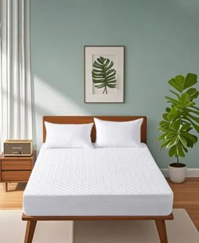Unikome Quilted Comfort Mattress Pad In White