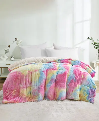 Unikome Reversible Medium Weight Plush Faux Fur Comforter, King