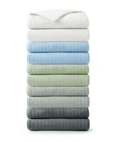 Unikome Seersucker Cooling Reversible Blanket In Multi