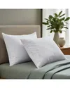 Unikome Set Of 2 Premium Medium Feather Quilted Bed Pillow With Soft Cover