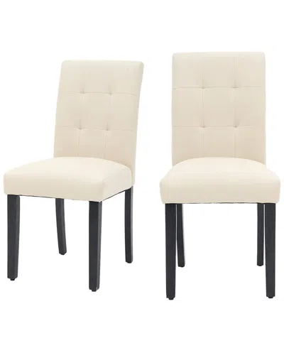 UNIKOME UNIKOME SET OF 2 UPHOLSTERED DINING CHAIRS