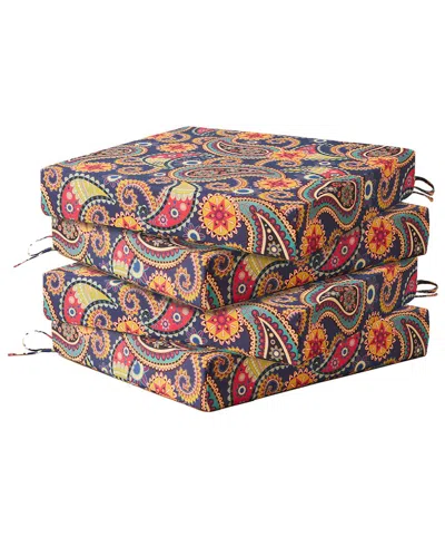 Unikome Set Of 4 Water-resistant Outdoor Patio Seat Cushions