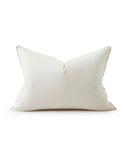 Unikome Soft Breathable Goose Down Pillow, King In White