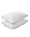 Unikome Soft Fluffy Luxury Goose Down Pillow, Standard In White