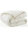 Unikome Soft Silky All Season Down Alternative Comforter, Full/queen In Neutral