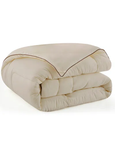 Unikome Soft Silky All Season Down Alternative Comforter, King In Neutral