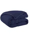 Unikome Soft Silky All Season Down Alternative Comforter, King In Blue