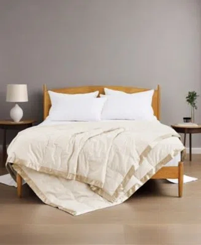 Unikome Ultra Lightweight Down Feather Comforter In Neutral