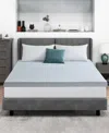 Unikome Ultra Soft Memory Foam Mattress Down Alternative Mattress Topper, Full In White