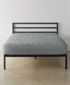 Unikome Waterproof Quilted Mattress Protector, Full In Gray