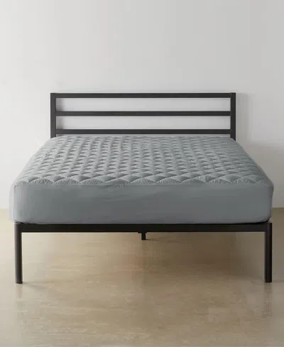 Unikome Waterproof Quilted Mattress Protector, Twin In Gray