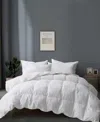 Unikome Year Round Ultra Soft Down Feather Fiber Comforter Collection In White