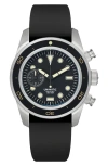 Unimatic Diving Heritage Chronograph Diving Watch, 41.5mm In Black