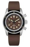 Unimatic Diving Heritage Chronograph Diving Watch, 41.5mm In Brown