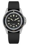 Unimatic Diving Heritage Diving Watch, 41.5mm In Black