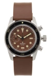 Unimatic Diving Heritage Diving Watch, 41.5mm In Brown