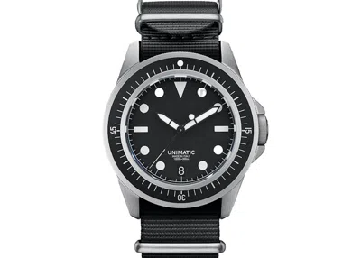 Pre-owned Unimatic Men's  Modello Uno U1fd Watch In Stainless Steel