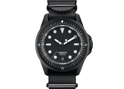 Pre-owned Unimatic Men's  Modello Uno U1fdn Watch In Stainless Steel