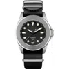 Unimatic U4 Classic Nato Strap Watch, 40mm In Black Steel