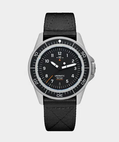 Unimatic Ut1-gmt Watch In Black