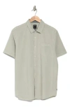 Union Clearwater Short Sleeve Stretch Cotton Button-up Shirt In Wasteland