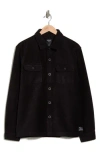 Union Corduroy Shirt Jacket In Black