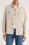 Union Corduroy Shirt Jacket In Neutral