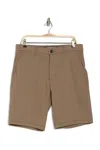 Union Denim Flex Knit Twill Chino Shorts In Dugout