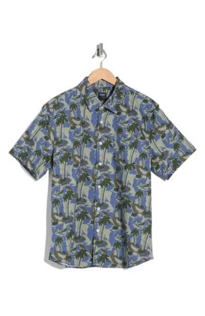 Union Promenade Button-up Shirt In Multi
