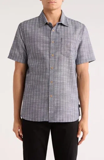 Union Rio Short Sleeve Shirt In Gray